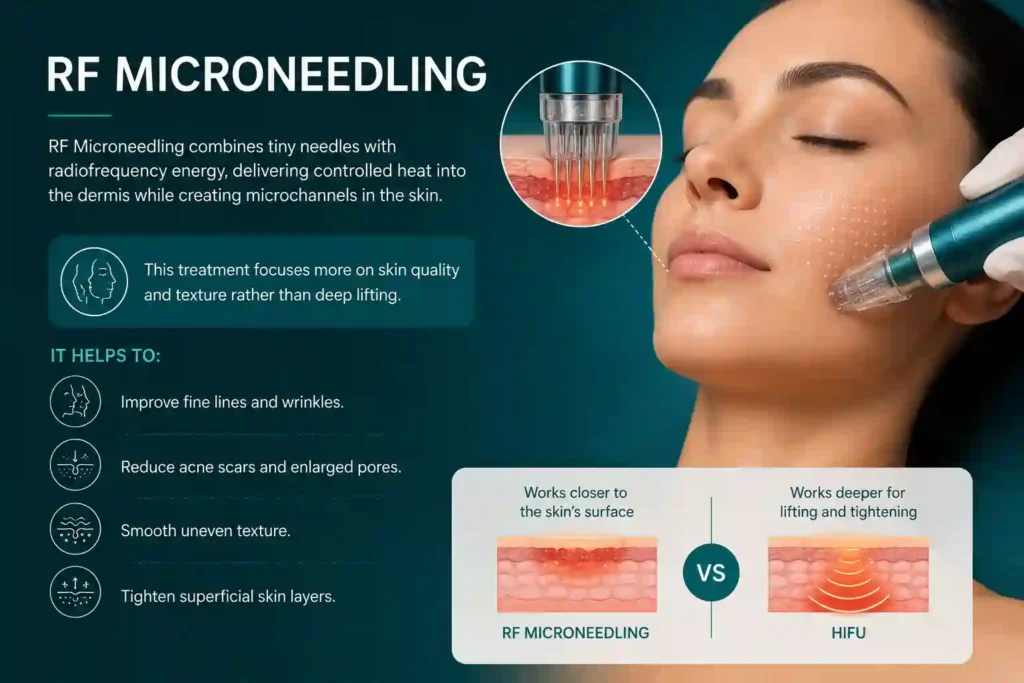 What Does RF Microneedling Do That HIFU Alone Cannot Watford