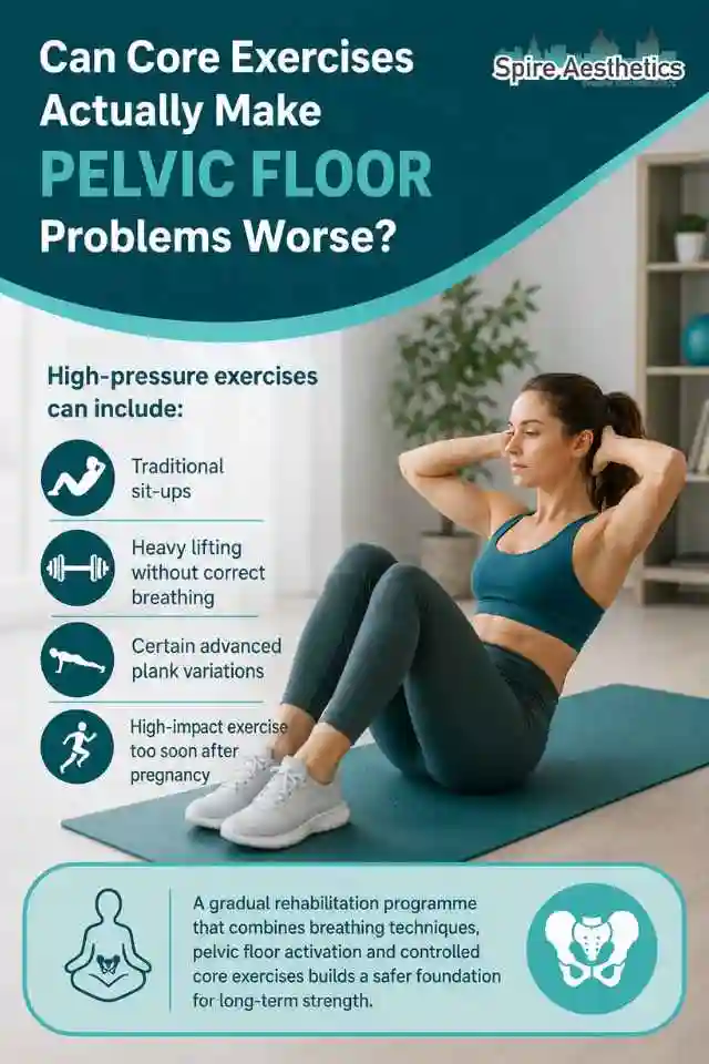 Can Strengthening Your Core Alone Actually Make Pelvic Floor Problems Worse Watford?